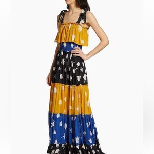 Busayo
Dotun Tiered Sleeveless Maxi Dress NWT $560